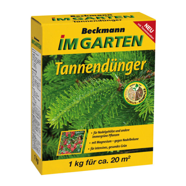 Beckmann Tannendünger  20m²  Karton  1,0 kg