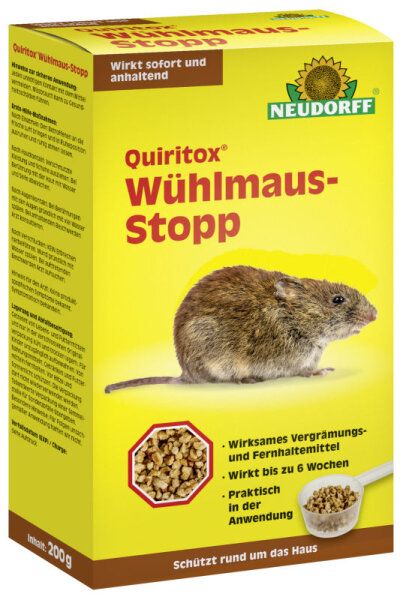 Quiritox Wühlmaus Stopp 12x200g