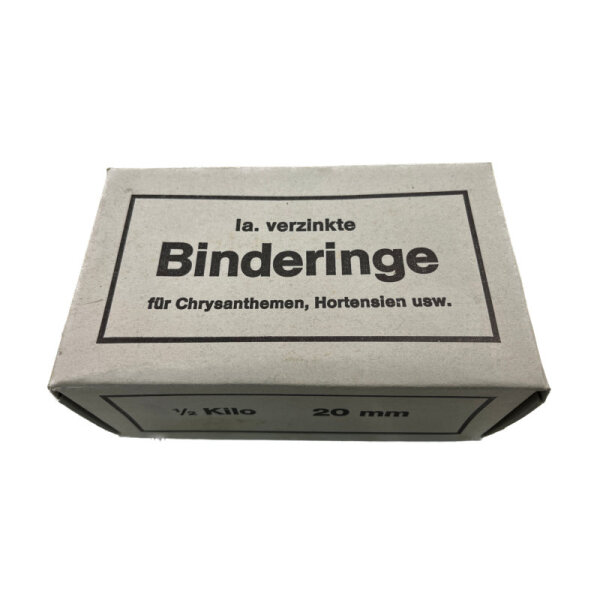 Binderinge Ø 18 mm   verzinkt  0,5 kg