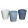 Keramik Topf Pax 13x14cm Urban ES12 6er Pack